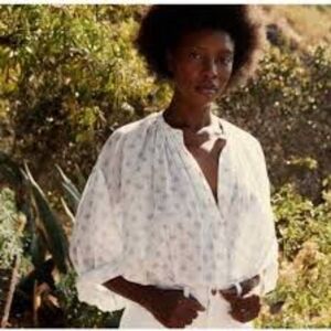 Doen Jane Blouse Coquille Medallion S